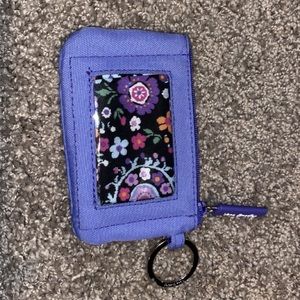 Vera Bradley coin purse with ID pouch